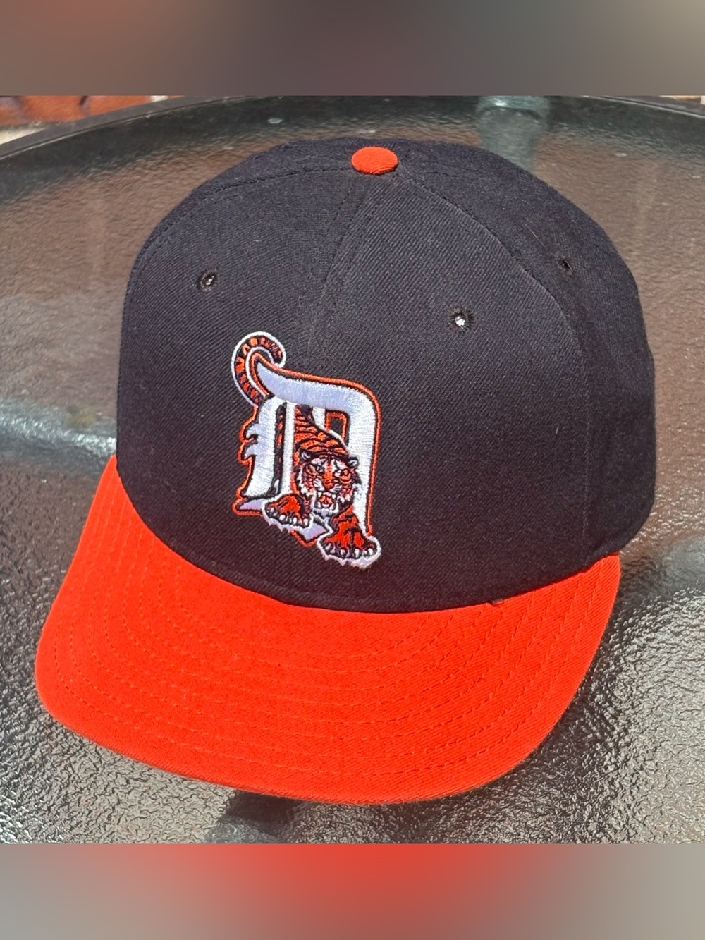 Vintage 90’s New Era 59FIFFTY Pro Model Detroit Tigers Wool MLB Fitted Hat 7 1/4